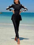 Burkini swimsuit top/pants(2pcs)