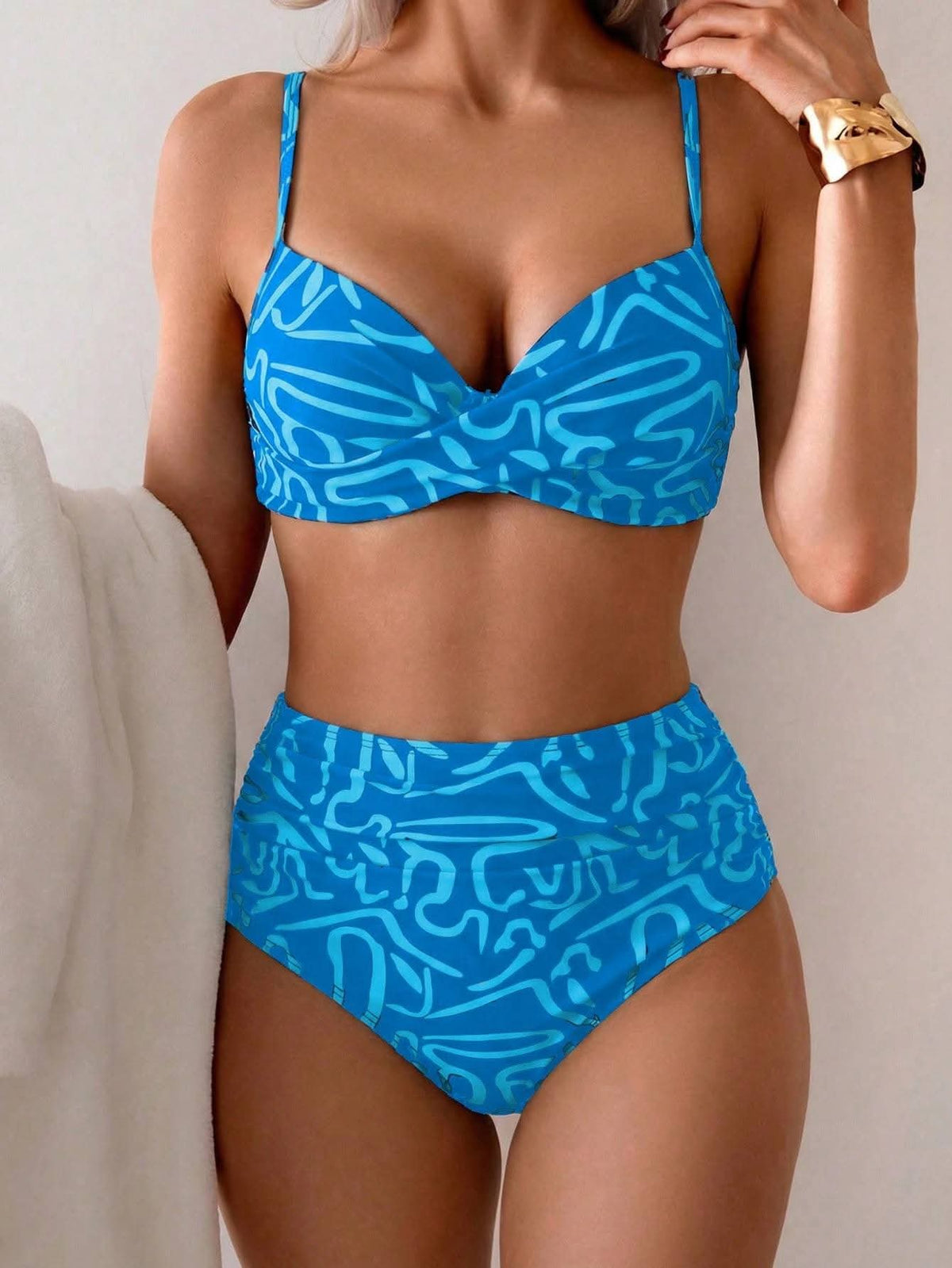 Bikini blue color (2pcs)