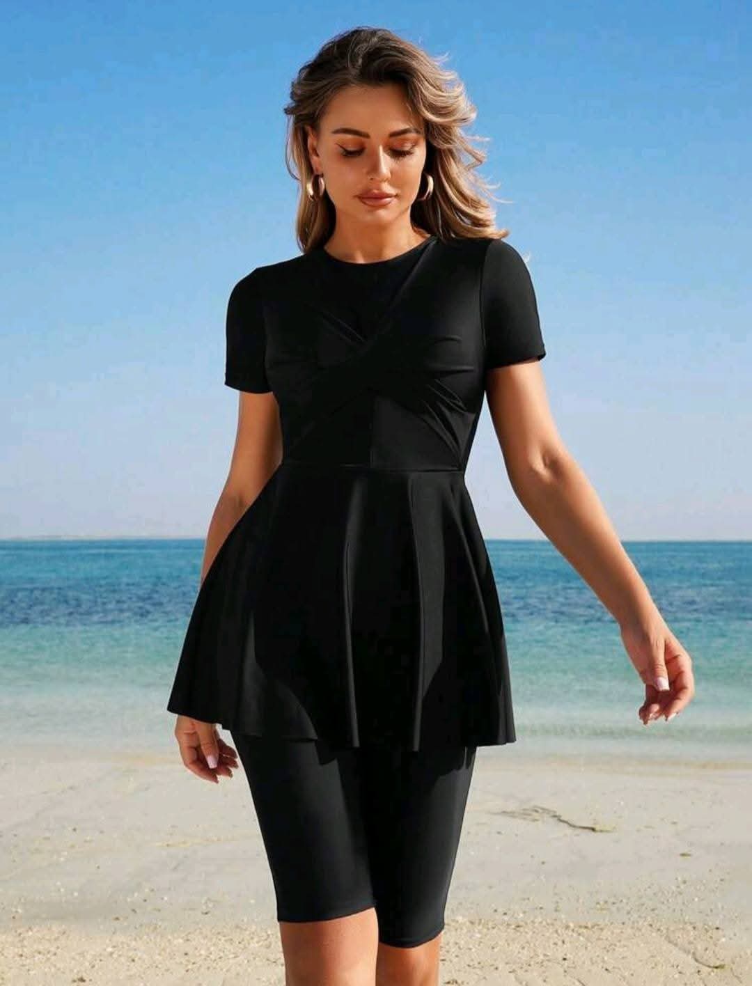 Tankini black color (2pcs)