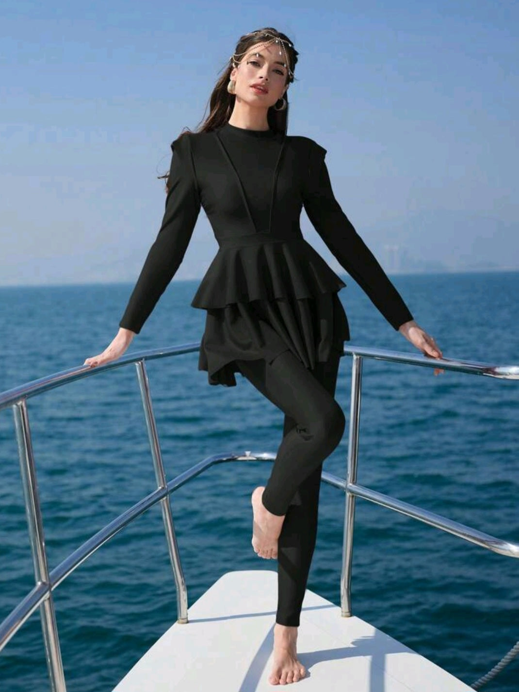 Burkini Swimsuit top/pants(2pcs)