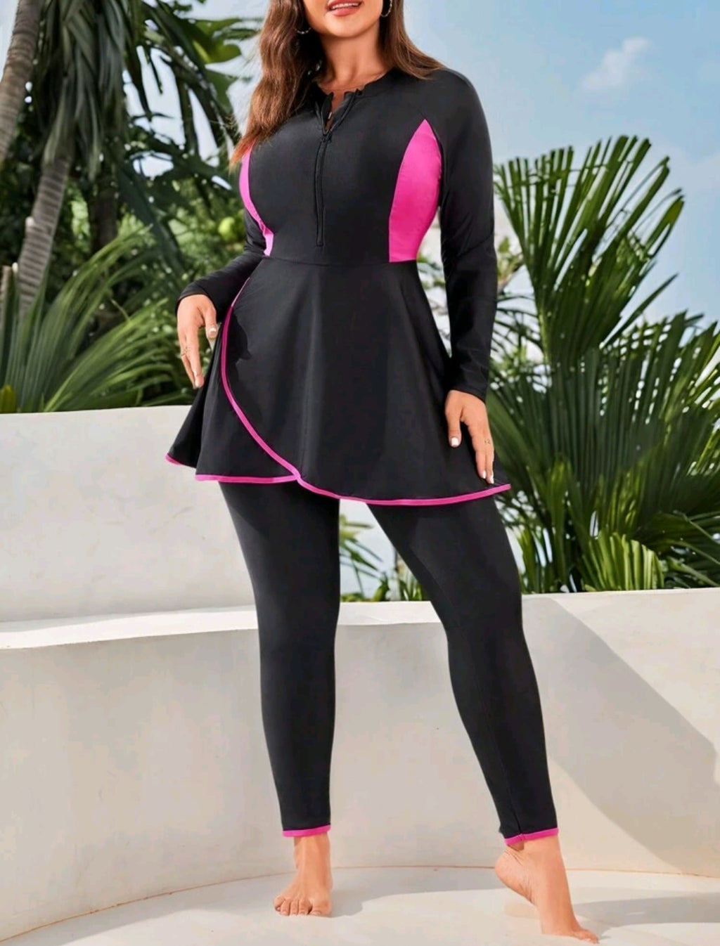 Plus size Burkini (2pcs)