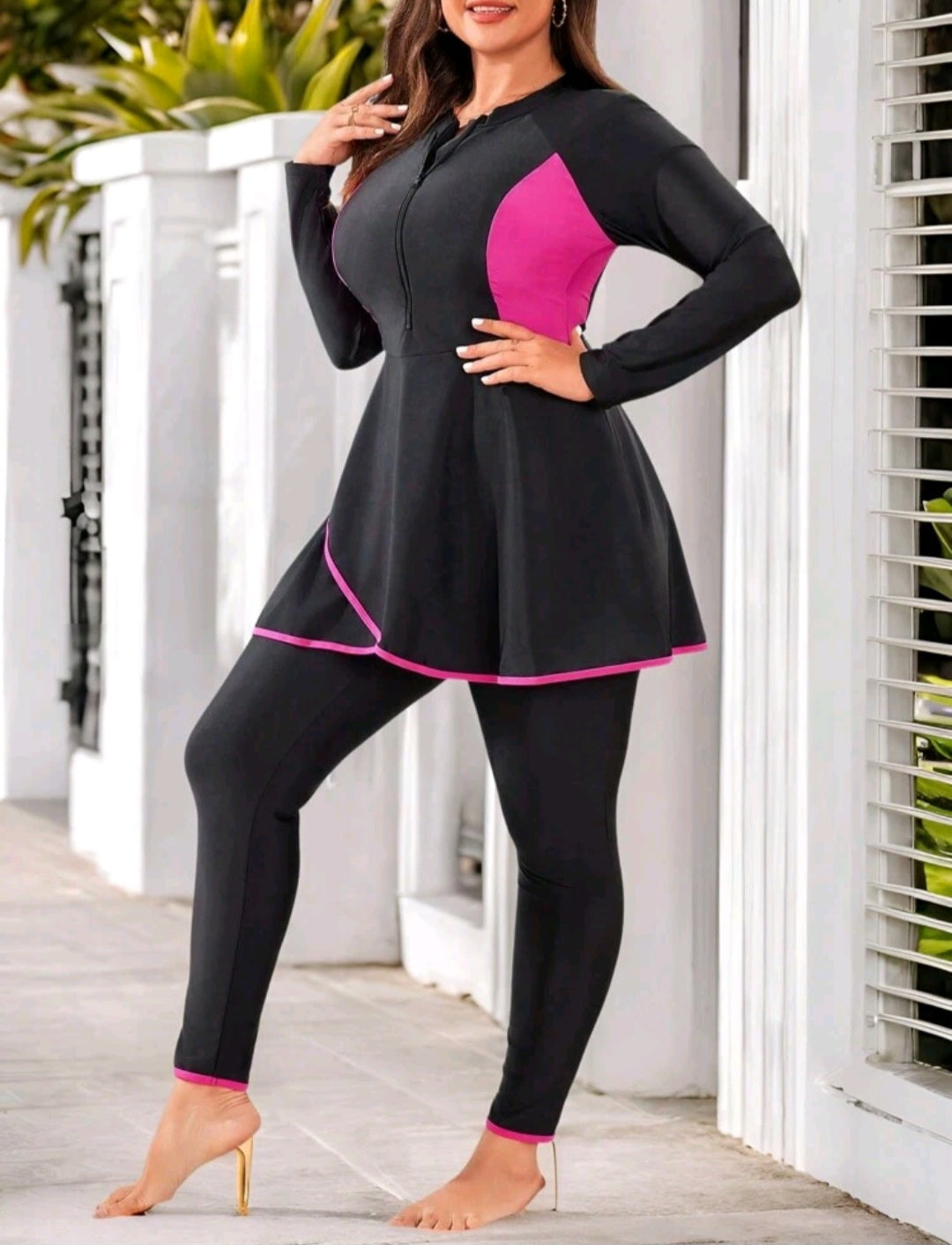 Plus size Burkini (2pcs)