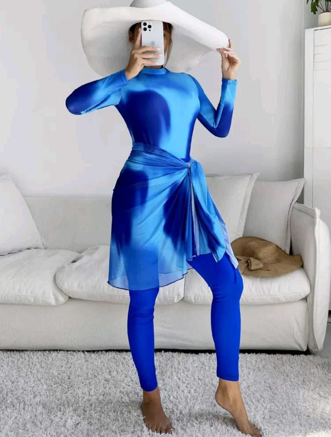 Burkini Top/pants/scarf